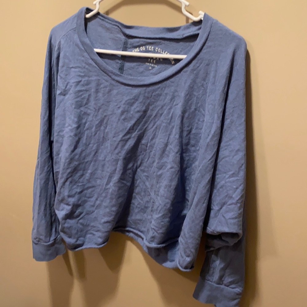 Aeropostale long sleeve crop top